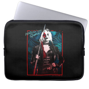 Capa Para Notebook O Esquadrão Suicida Harley Quinn & Green Ferns