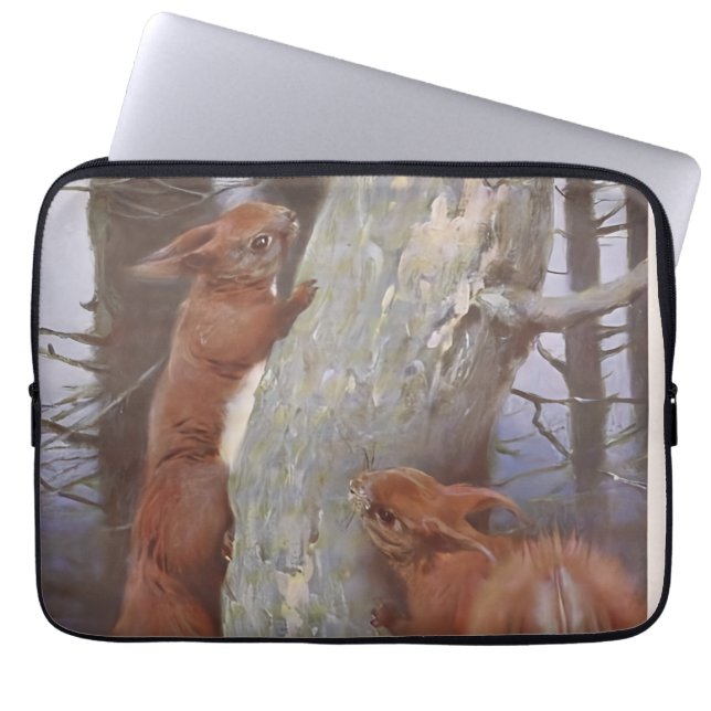 Capa Para Notebook O ESQUILO (Sciurus vulgaris) (Frente)