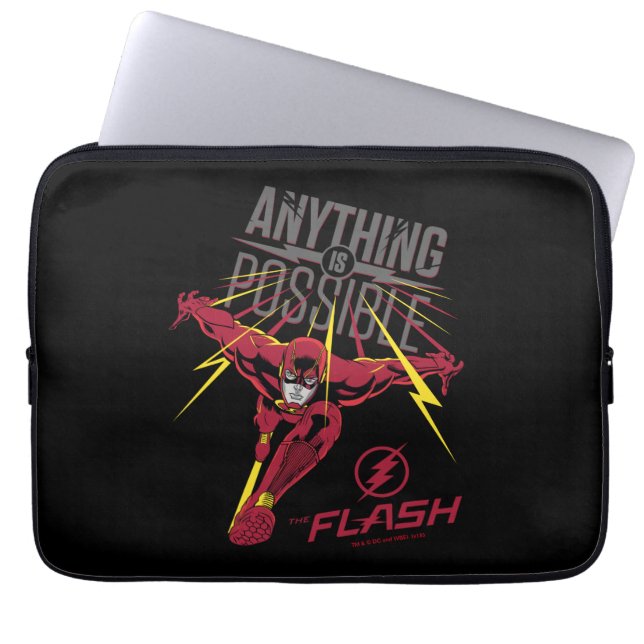 Capa Para Notebook O Flash | "Tudo É Possível" (Frente)