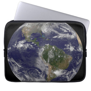 Capa Para Notebook O Furacão Sandy Na Costa Leste Dos Eua.