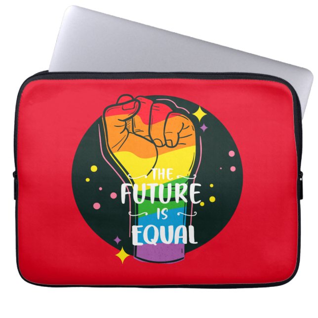 Capa Para Notebook O Futuro É Igual À Pressão (Frente)