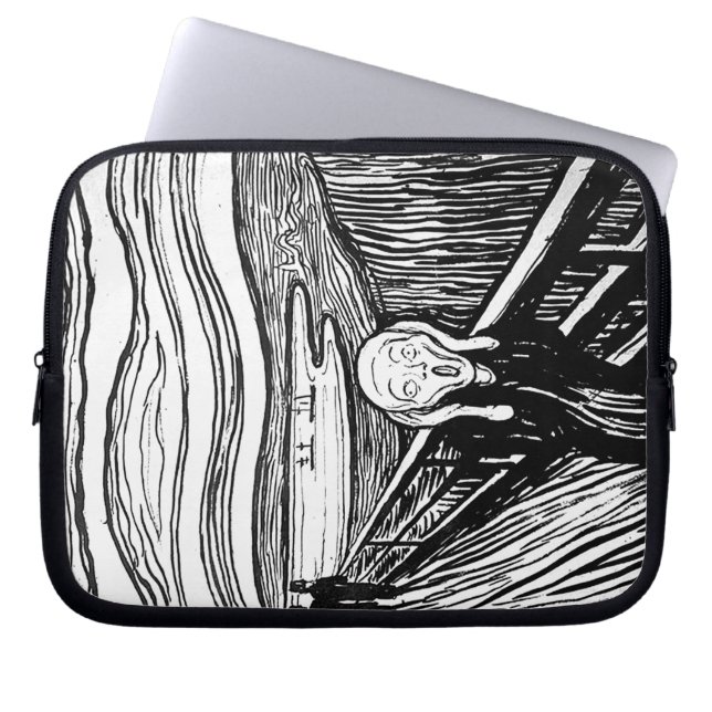 Capa Para Notebook O gritar por Edvard Munch (Frente)