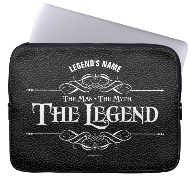 Capa Para Notebook O Homem, O Mito, A Bolsa de laptop Da Lenda (Frente)