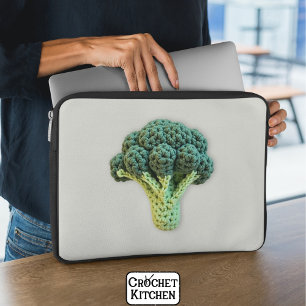 Capa Para Notebook O humor divertido incomoda crochê minimalista verd