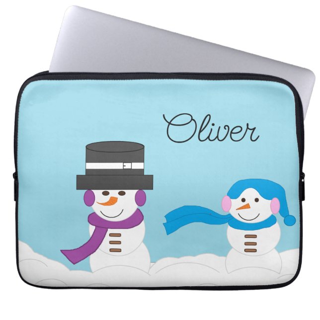 Capa Para Notebook O inverno é neve (Frente)