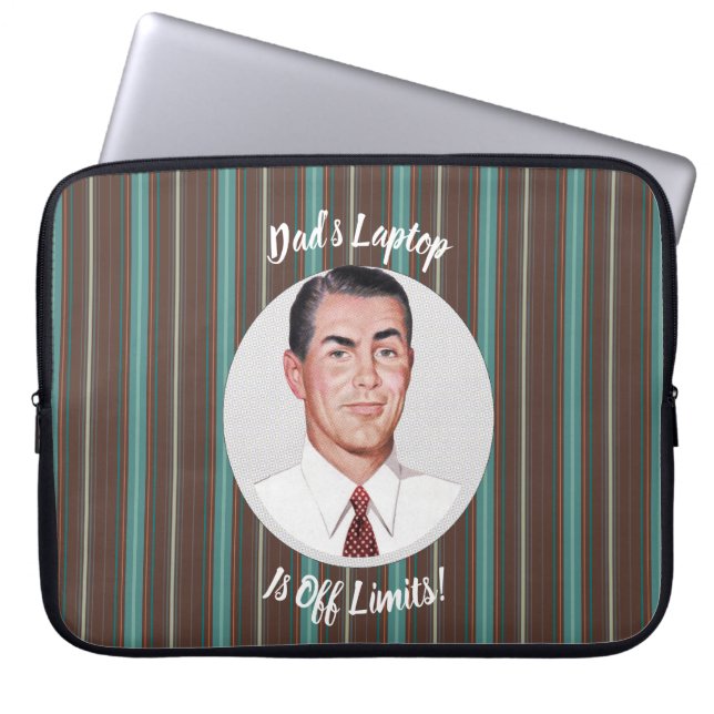 Capa Para Notebook O Laptop Do pai Está Desligado! (Frente)