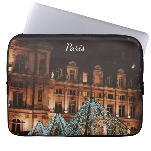 Capa Para Notebook O Louvre, Paris, França (Frente)