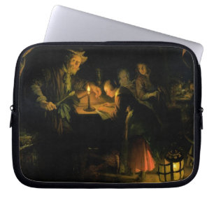 Capa Para Notebook O mestre da escola, 1660-65 (óleo no painel)