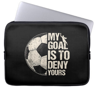 Capa Para Notebook O Meu Objetivo É Negar A Sua Entrevista Goalie Que