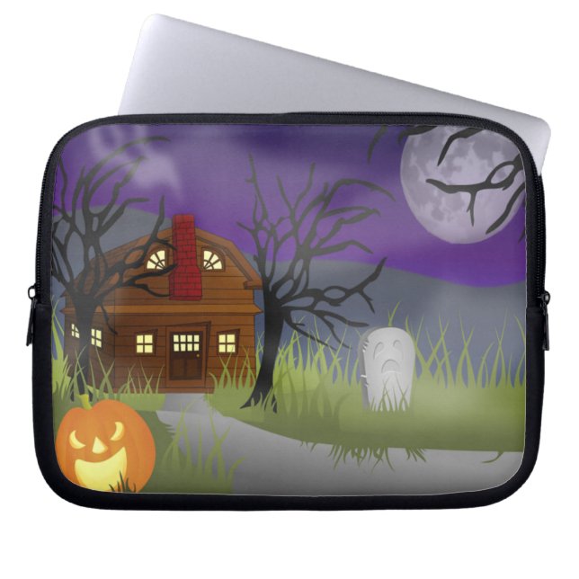 Capa Para Notebook O Nevoeiro de Halloween- (Frente)