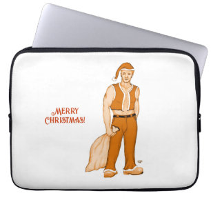 Capa Para Notebook O novo Pai Natal - Feliz Natal!