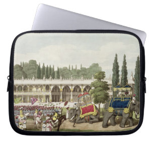 Capa Para Notebook O palácio de Tippoo Sahib (1749-99) gravado por T