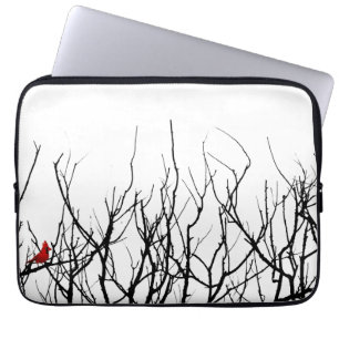 Capa Para Notebook O pássaro vermelho por pimentas de Leslie