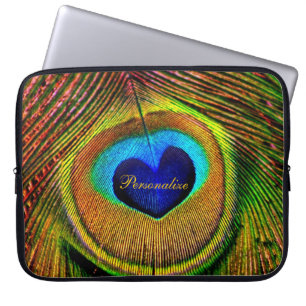 Capa Para Notebook O pavão empluma-se o olho do amor com nome