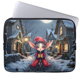 Capa Para Notebook O Pequeno Mensageiro de Natal.