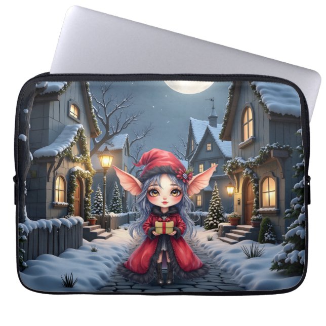 Capa Para Notebook O Pequeno Mensageiro de Natal.  (Frente)