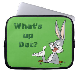 Capa Para Notebook O QUE HÁ COM OS INSETOS DOC?™ BUNNY™ Rabbit H