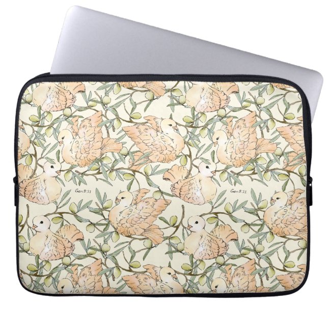 Capa Para Notebook O Ramo e a Pomba (Frente)
