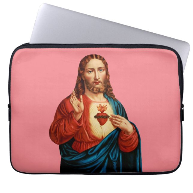 Capa Para Notebook O Sagrado Coração de Jesus (Frente)