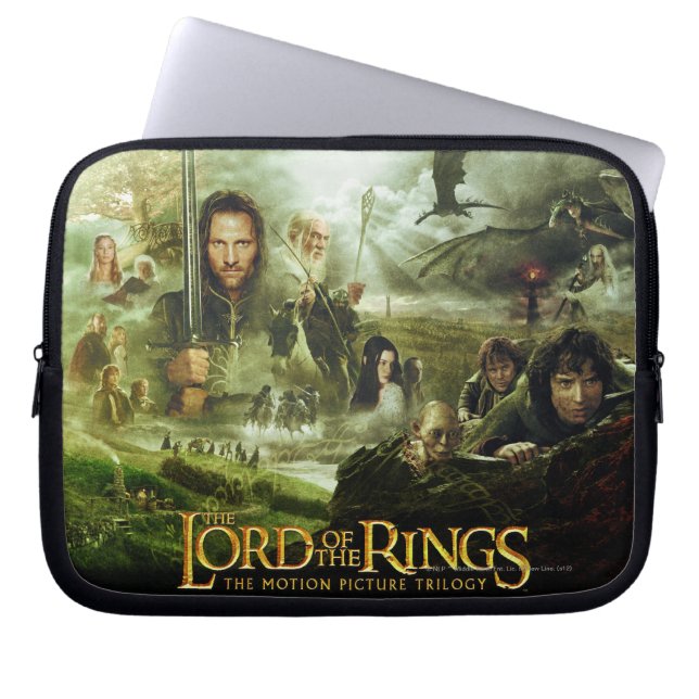 Capa Para Notebook O SENHOR DO filme RINGS Poster Art (Frente)