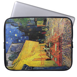 Capa Para Notebook O terraço de café no local do fórum, Arles, em