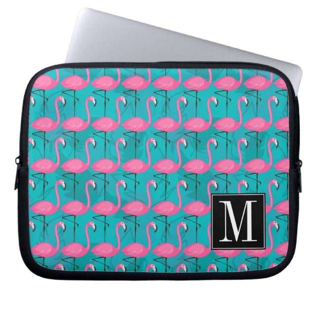 Capa Para Notebook O teste padrão brilhante | do flamingo adiciona (Frente)