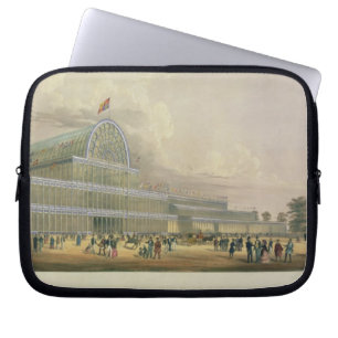 Capa Para Notebook O Transept do palácio de cristal, do Princ