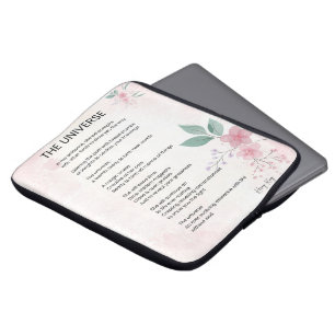 Capa Para Notebook O Universo - Aumentando o Poema de Empoderamento