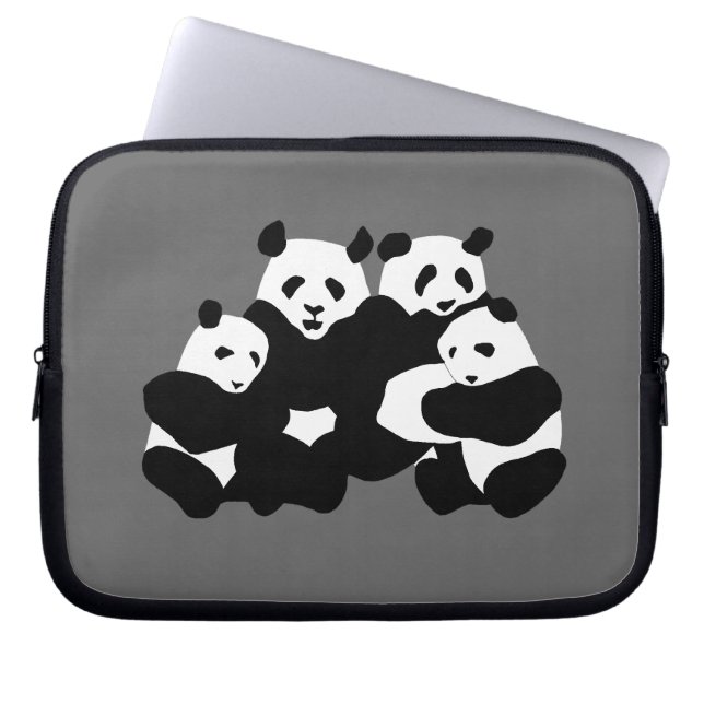 Capa Para Notebook O Urso Panda (Frente)