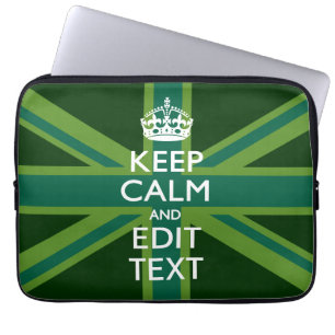 Capa Para Notebook O Verde De Destaque Mantém-Se Calmo E A Sua Tomada