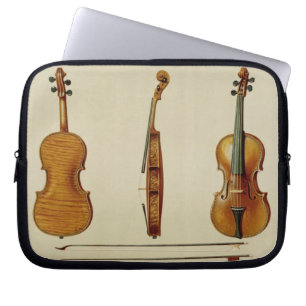 Capa Para Notebook O violino de Hellier feito por Antonio