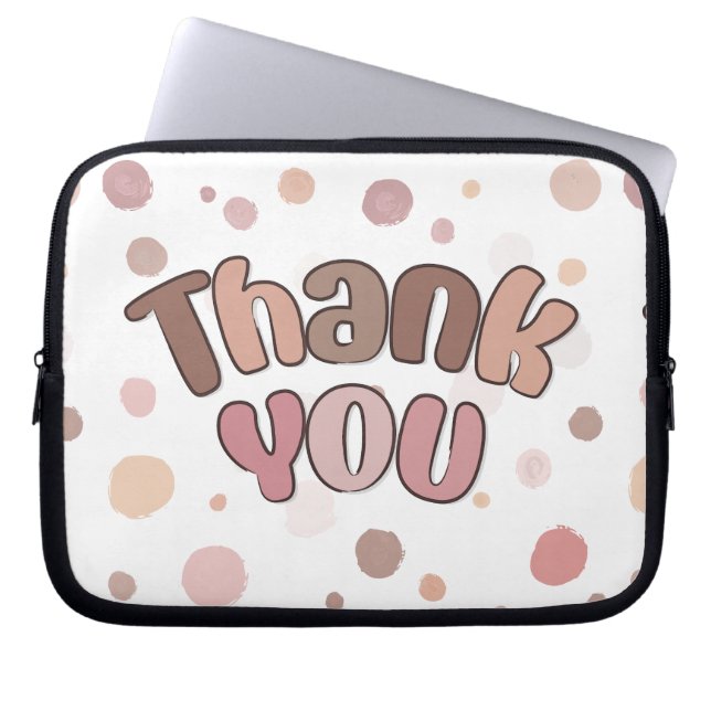 Capa Para Notebook Obrigado (Frente)