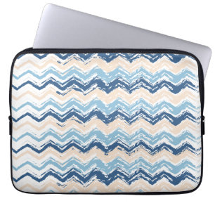 Capa Para Notebook Ocean Waves Chevron