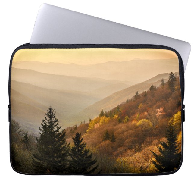 Capa Para Notebook Oconaluftee Valley Overlook | Carolina do Norte (Frente)