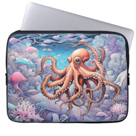 Capa Para Notebook Octopus