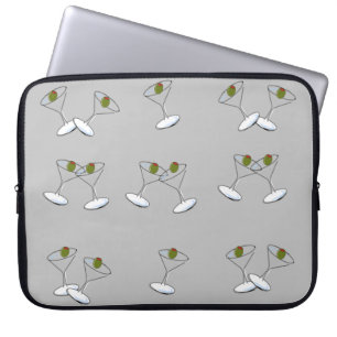 Capa Para Notebook Óculos da Bolsa de laptop Martini