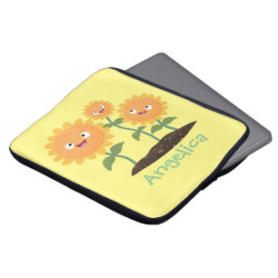 Capa Para Notebook Óculos de desenho animados bonitos e felizes