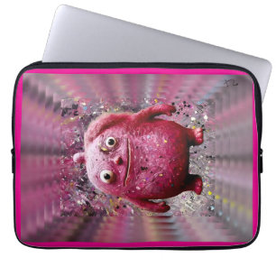 Capa Para Notebook OddFriends - Poster de criação química rosa