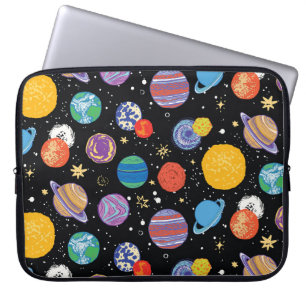 Capa Para Notebook Odisseia no Espaço: Padrão Planetário