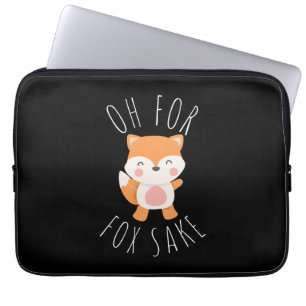Capa Para Notebook Oh para Fox Sake