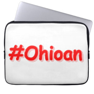 Capa Para Notebook "#Ohioan " Design bonito. Comprar Agora