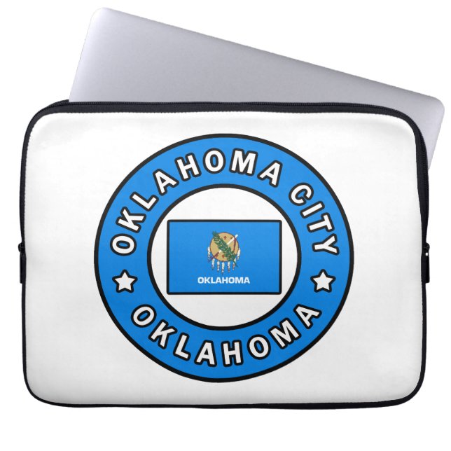 Capa Para Notebook Oklahoma City Oklahoma (Frente)