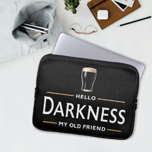 Capa Para Notebook Olá Escuridão Meu Velho Amigo Dia Divertido de São