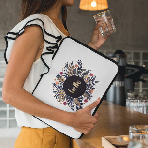 Capa Para Notebook Olá outono