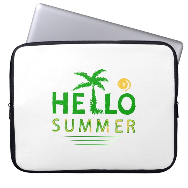 Capa Para Notebook Olá Summer (Frente)