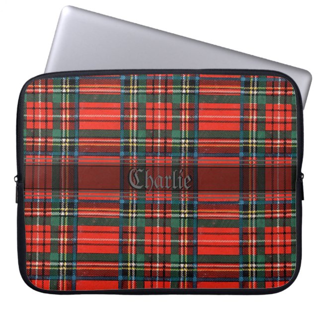 Capa Para Notebook Old Scottish Tartan (Frente)