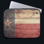 Capa Para Notebook Old Wood Texas Flag<br><div class="desc">Texas Flag; Texan; Texian; Tejano;</div>