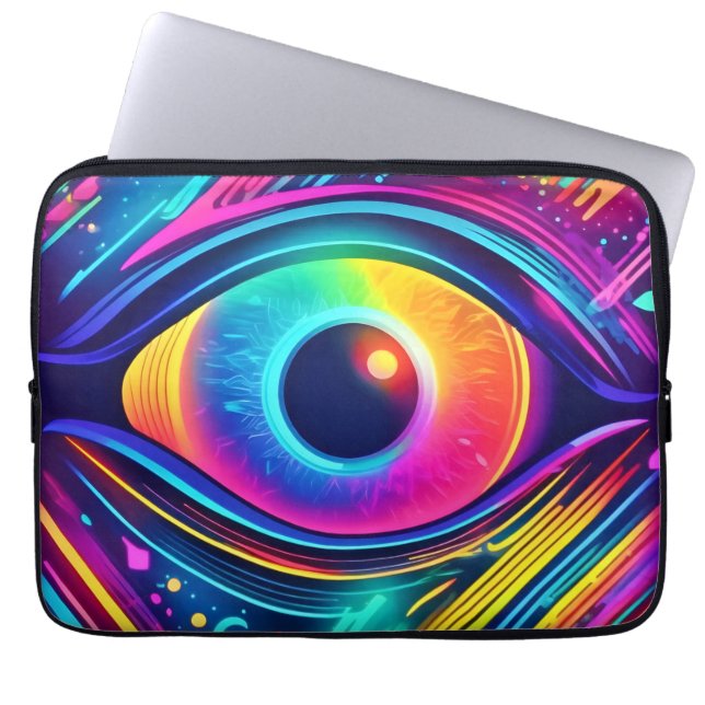 Capa Para Notebook Olho Cósmico dos Sonhos (Frente)
