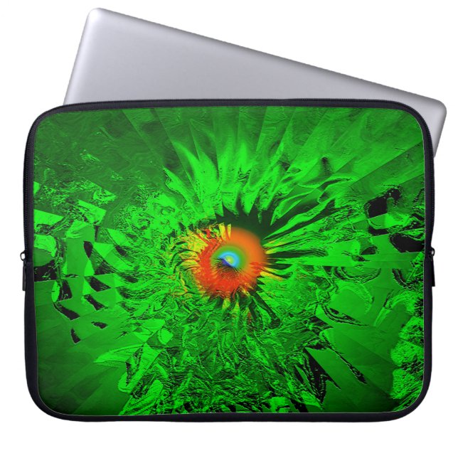 Capa Para Notebook Olho Psicodélico.... (Frente)