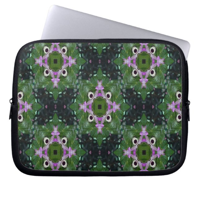 Capa Para Notebook Olhos alienígenas... (Frente)